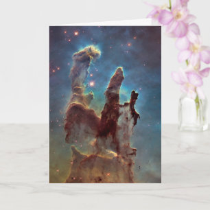 Pillars of Creation, Eagle Nebula Hubble Space Card