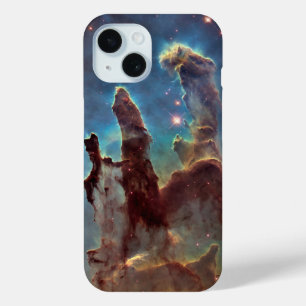Pillars of Creation, Eagle Nebula Hubble Space iPhone 15 Case