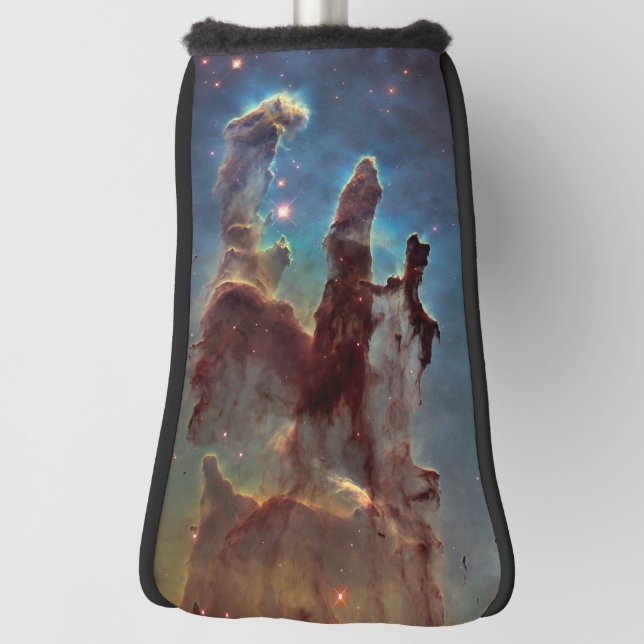 Pillars of Creation, Eagle Nebula Hubble Space Golf Head Cover (Rotate 90)