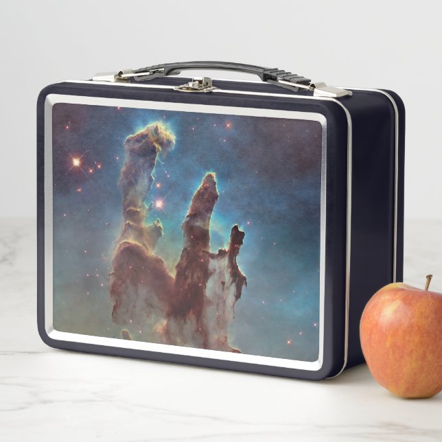 Pillars of Creation, Eagle Nebula Hubble Space Metal Lunch Box (In Situ)
