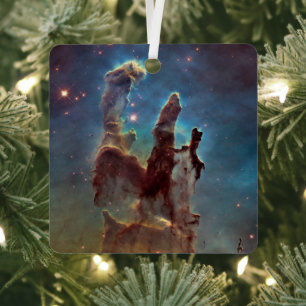 Pillars of Creation, Eagle Nebula Hubble Space Metal Ornament