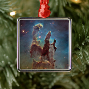 Pillars of Creation, Eagle Nebula Hubble Space Metal Ornament