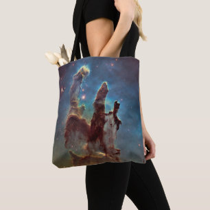 Pillars of Creation, Eagle Nebula Hubble Space Tote Bag