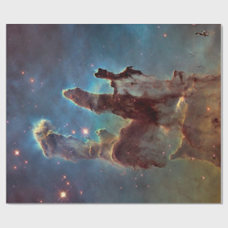 Pillars of Creation, Eagle Nebula Hubble Space Wrapping Paper