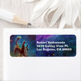 Pillars of Creation Eagle Nebula & Stars Address