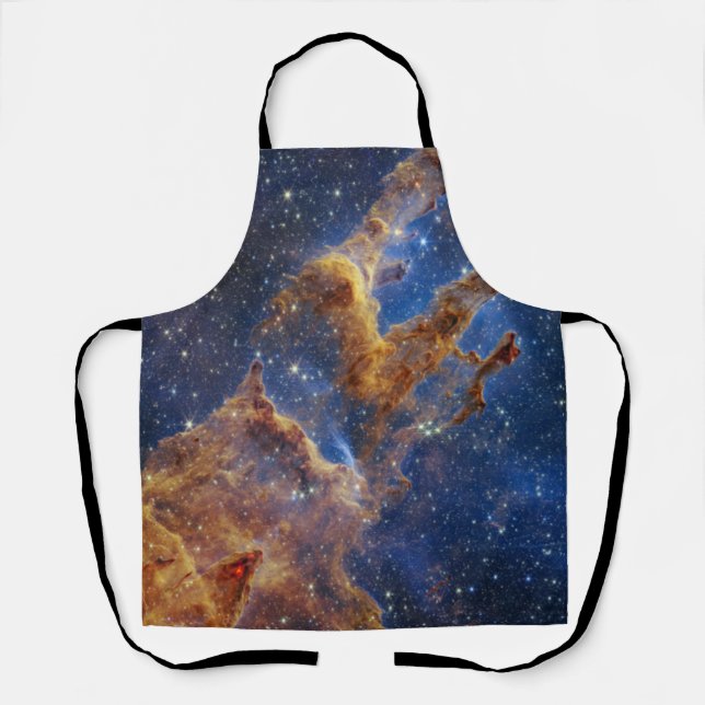 Pillars of Creation Eagle Nebula Webb Telescope Apron (Front)