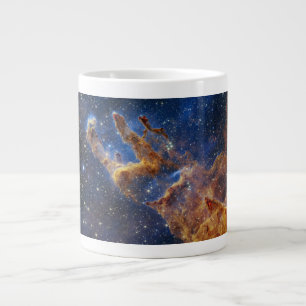 Pillars of Creation Eagle Nebula Webb Telescope Large Coffee Mug