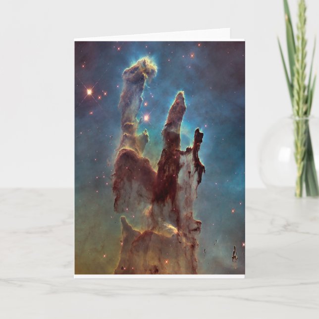 PILLARS OF CREATION Greeting Card (Front)