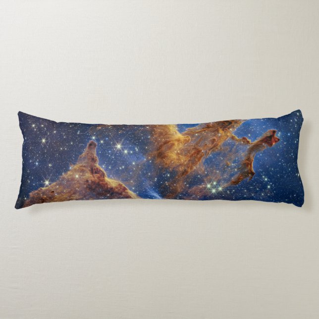 Pillars of Creation in the Eagle Nebula Body Pillow (Front)