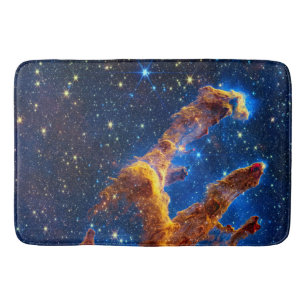 Pillars of Creation - James Webb NIRCam Astronomy Bath Mat