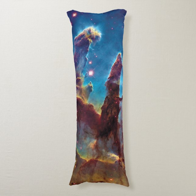 Pillars of Creation M16 Eagle Nebula Space Photo Body Pillow (Front Vertical)