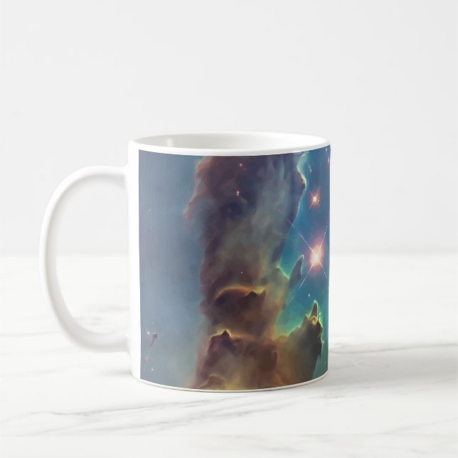 PIllars of Creation-NASA Hubble Telescope Photo Coffee Mug (Left)