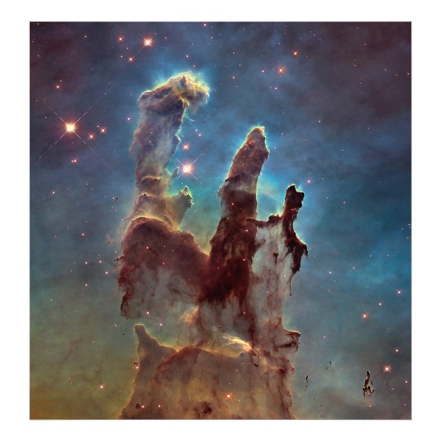 Pillars of creation photo print (Front)