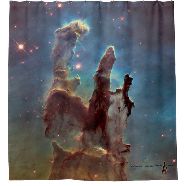 Pillars Of Creation Shower Curtain (Front)