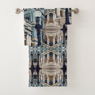 Pillars of Power, Washington, DC Bath Towel Set