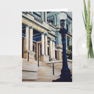 Pillars of Power, Washington DC Greeting Card