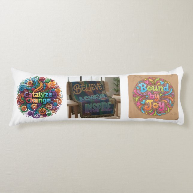 ''pillo unique design'' body pillow (Front)