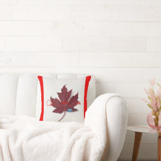 Pillow2-R&W(Maple Leaf-Bella-A)RFPMDesigns©️2024 Throw Pillow