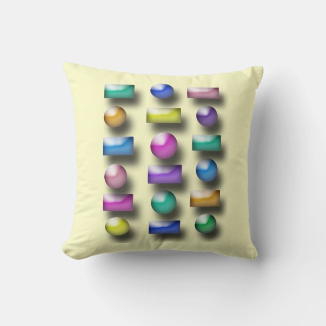 Pillow - 3D buttons (Front)