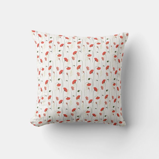 Pillow 40,6 x 40,6 cm - Floral Pattern (Front)