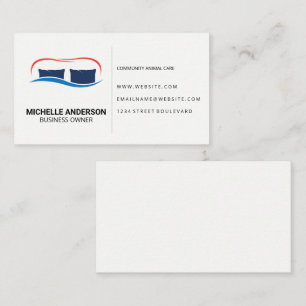 Pillow and Blanket Business Card