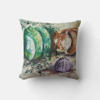 Pillow Ann Hayes Painting Sea Shells