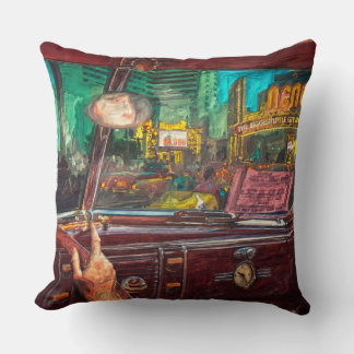 pillow, car design, classics throw pillow
