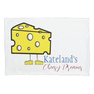 Pillow Case Cheesy Dreams