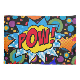 Pillow Case Colorful Colors Pow