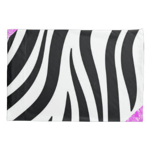 Pillow Case Leopard Black & White 