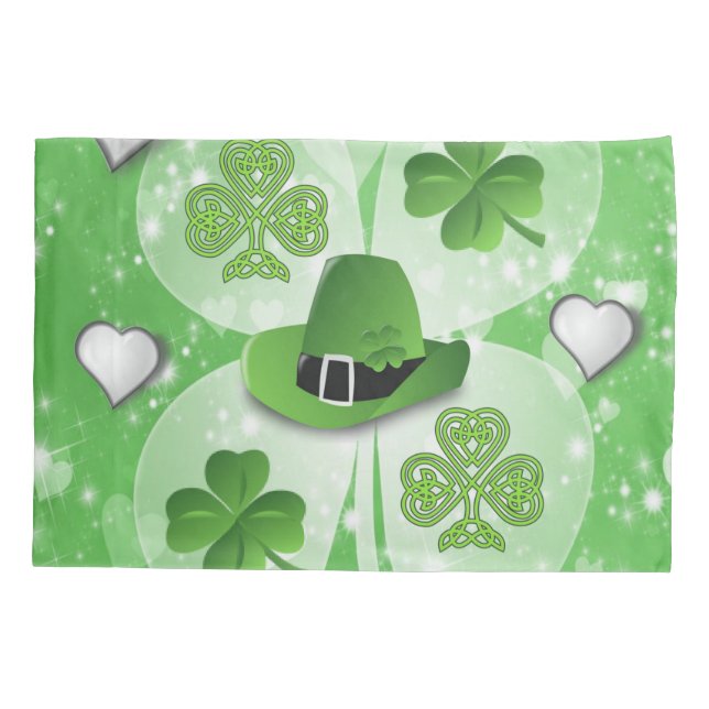 Pillow Case St. Patrick's Day (Back)