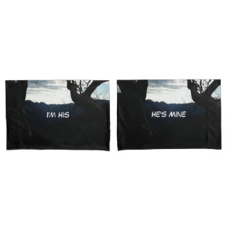 Pillow Cases (part of set "I'm his, He's Mine"