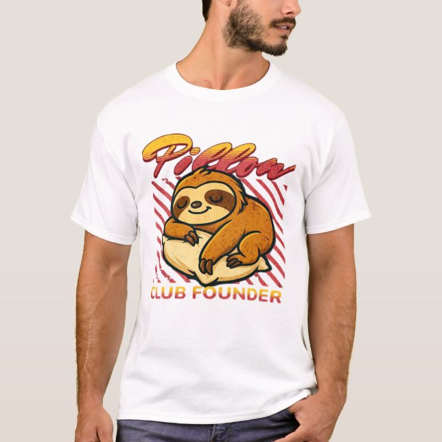 Pillow Club Founder Classic T-Shirt (Front)