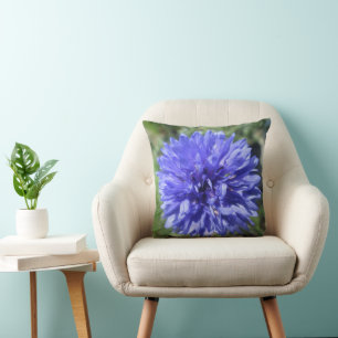 Pillow - Cornflower Blue Bachelor's Button