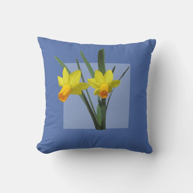 Pillow - Daffodils (Front)