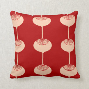 Pillow Design Mid Century RED