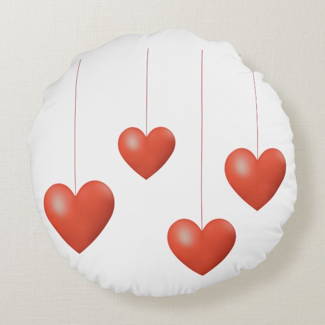 Pillow-Eternal love Round Pillow (Back)