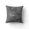 Pillow - Faith Hope Love Family