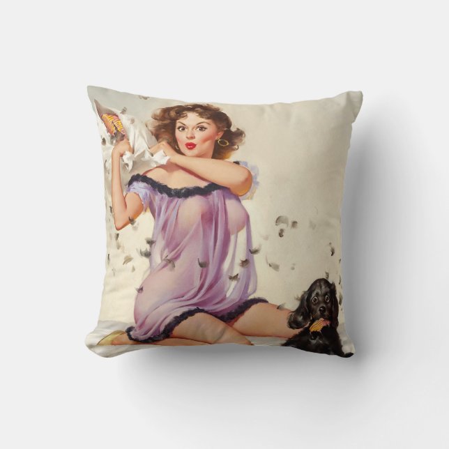 Pillow Fight Pin Up (Front)