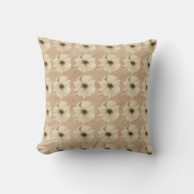Pillow For Home - Flower Pillow Design  (Front)