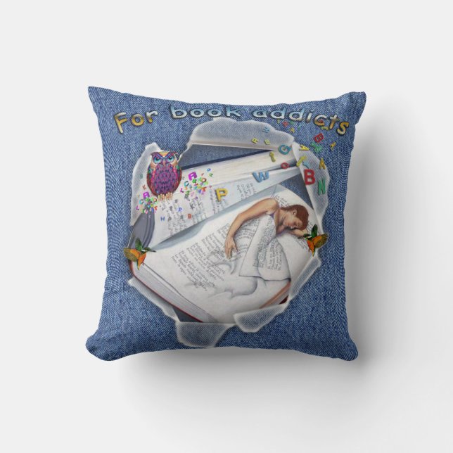 Pillow for the book addict (Front)