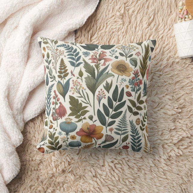 Pillow full of grass and trees (Blanket)