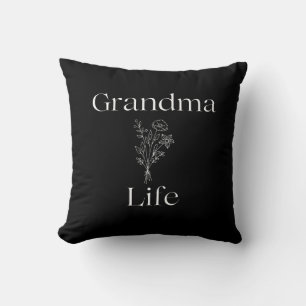 Pillow Grandma Life Wildflowers