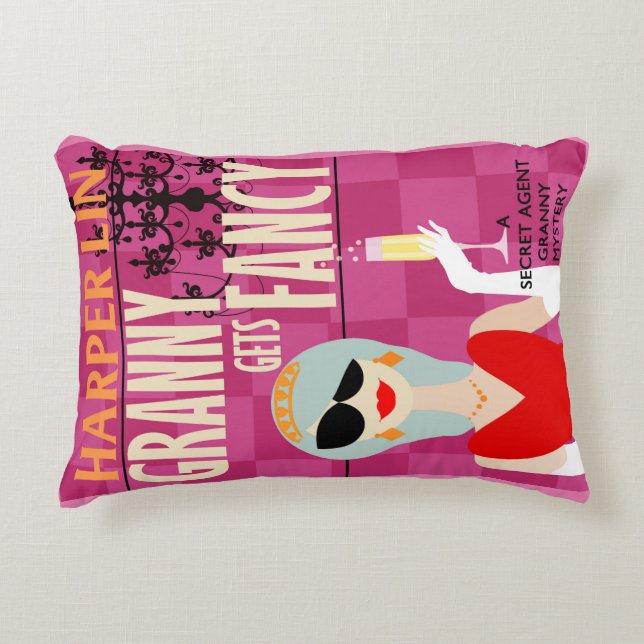 PILLOW Granny Gets Fancy Harper Lin Book Cover (Front)