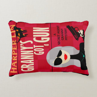 PILLOW Granny's Got a Gun Harper LinBook Cover
