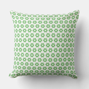 Pillow - Green Florets