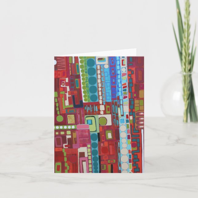 Pillow House Blank Note Card (Front)