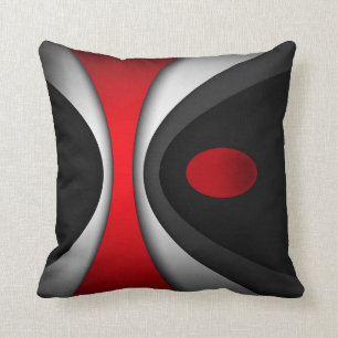 Pillow in modern abstract style