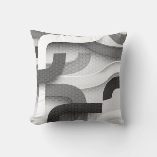 Pillow in modern abstract style