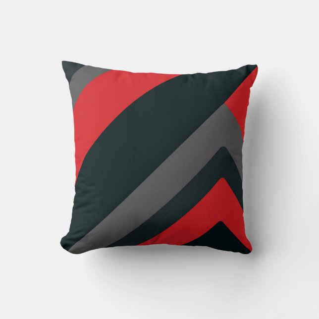 Pillow in modern geometric abstract style (Front)